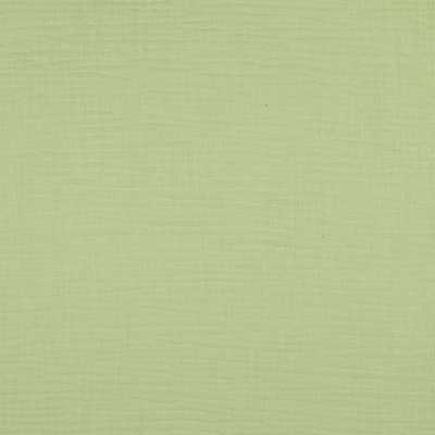 TISSUS DOUBLE GAZE VERT DOUX