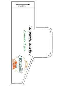 Patron couture gratuit porte cartes