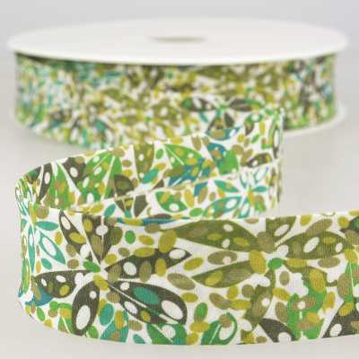 BIAIS REPLIE FLEURS 27MM