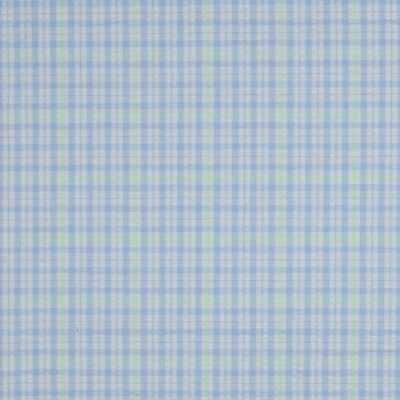 SEERSUCKER NEON CARREAUX BLEU CLAIR 150CM