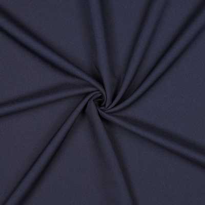 TISSUS CREPE MAROCAIN BLEU MARINE