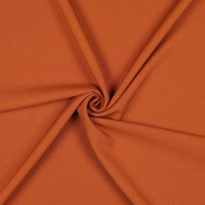 TISSUS CREPE MAROCAIN COGNAC