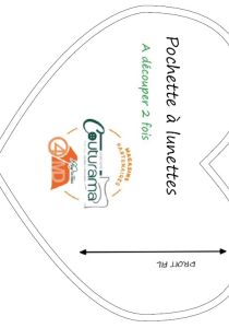 Patron couture gratuit pochette lunettes