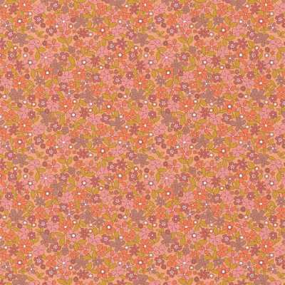 TISSUS COTON IMPRIME FLEURS