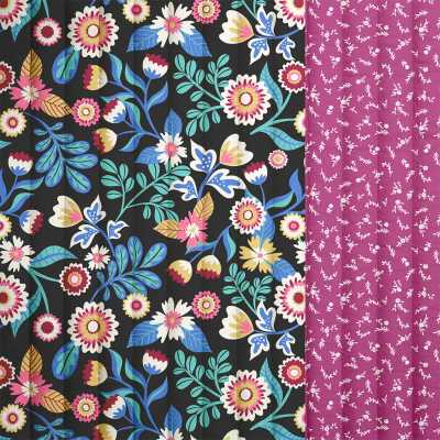 TISSUS MATELASSE NOIR / VEROSENE