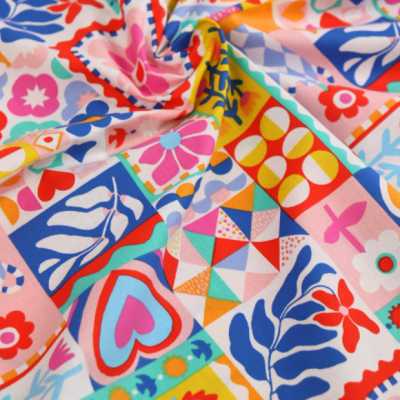 TISSUS COTON IMPRIME