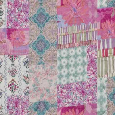 TISSUS DOUBLE GAZE MATELASSE REVERSIBLE