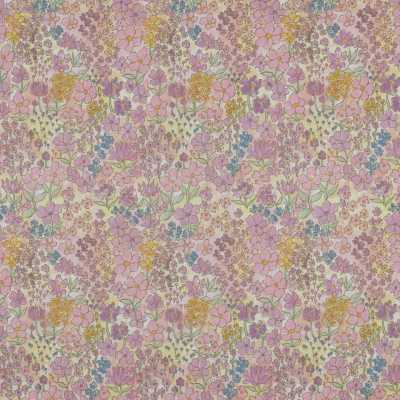 TISSUS VOILE DE COTON FLEURS