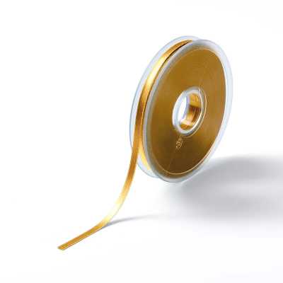 RUBAN SATIN DOUBLE FACE 6mm OR