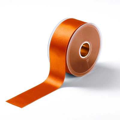 RUBAN SATIN DOUBLE FACE 38mm ORANGE