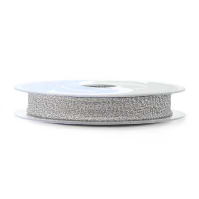 BIAIS METALLIC 20mm ARGENT