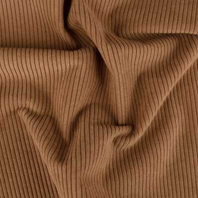 TISSUS VELOURS CÔTELÉ HUGGY OCRE
