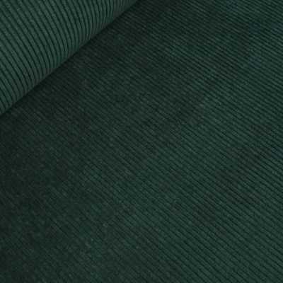 TISSUS VELOURS CÔTELÉ HUGGY VERT SAPIN