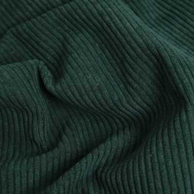 TISSUS VELOURS CÔTELÉ HUGGY VERT SAPIN