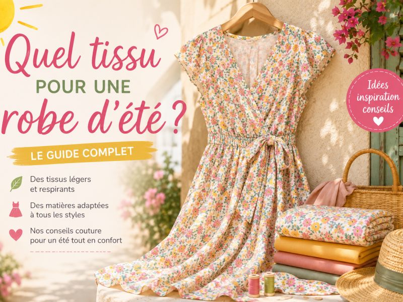 ☀️ Quel tissu choisir pour une robe d'été ?