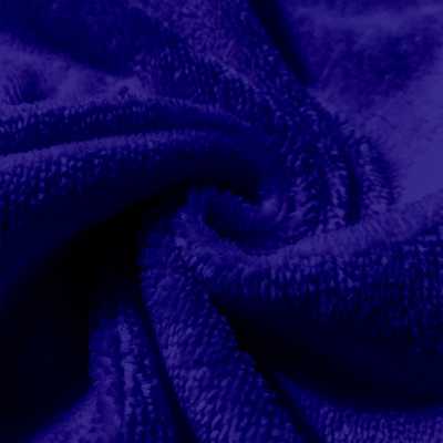 TISSUS EPONGE BAMBOU BLEU COBALT