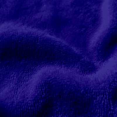 TISSUS EPONGE BAMBOU BLEU COBALT
