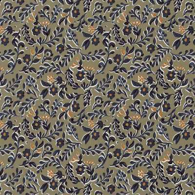 Tissu coton imprimé fleurs