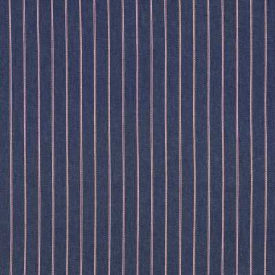 TISSUS JEAN DENIM BLEU RAYURES BLEU