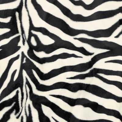 TISSUS FOURRURE VELBOA ZEBRE