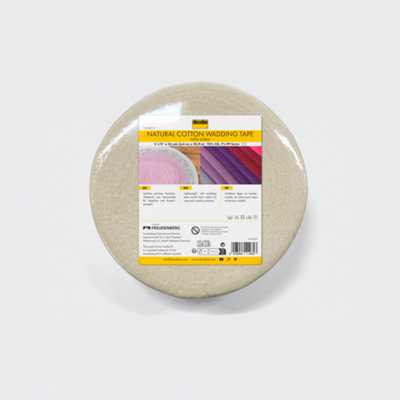 Wadding tape ruban cotton naturel 6,4cm