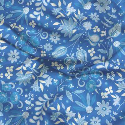 Tissu cutting garden moonlight