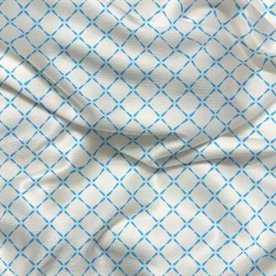 Tissu crosshatch cream